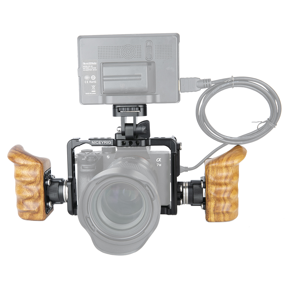 Gabbia NICEYRIG Per Sony A1 / A7R IV / A7R III / A7 III / A7S III