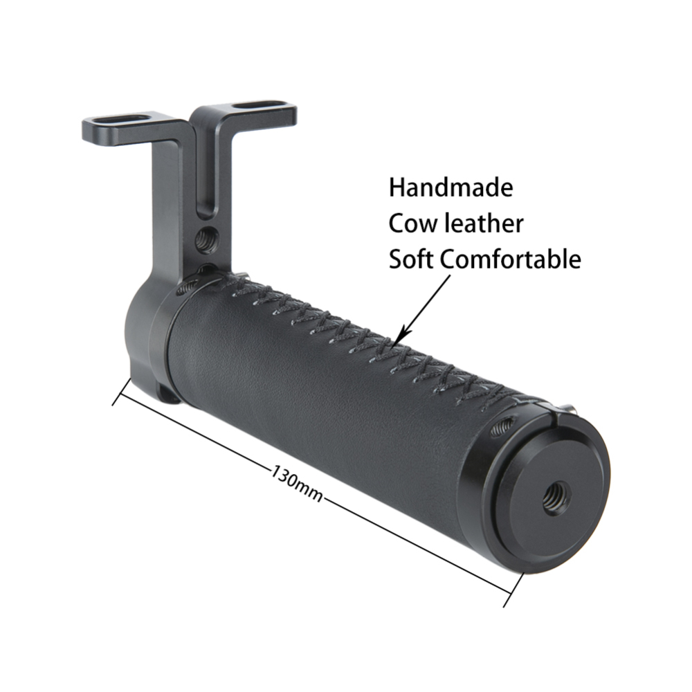 Niceyrig Leather Top Handle with Cold Shoe Mount