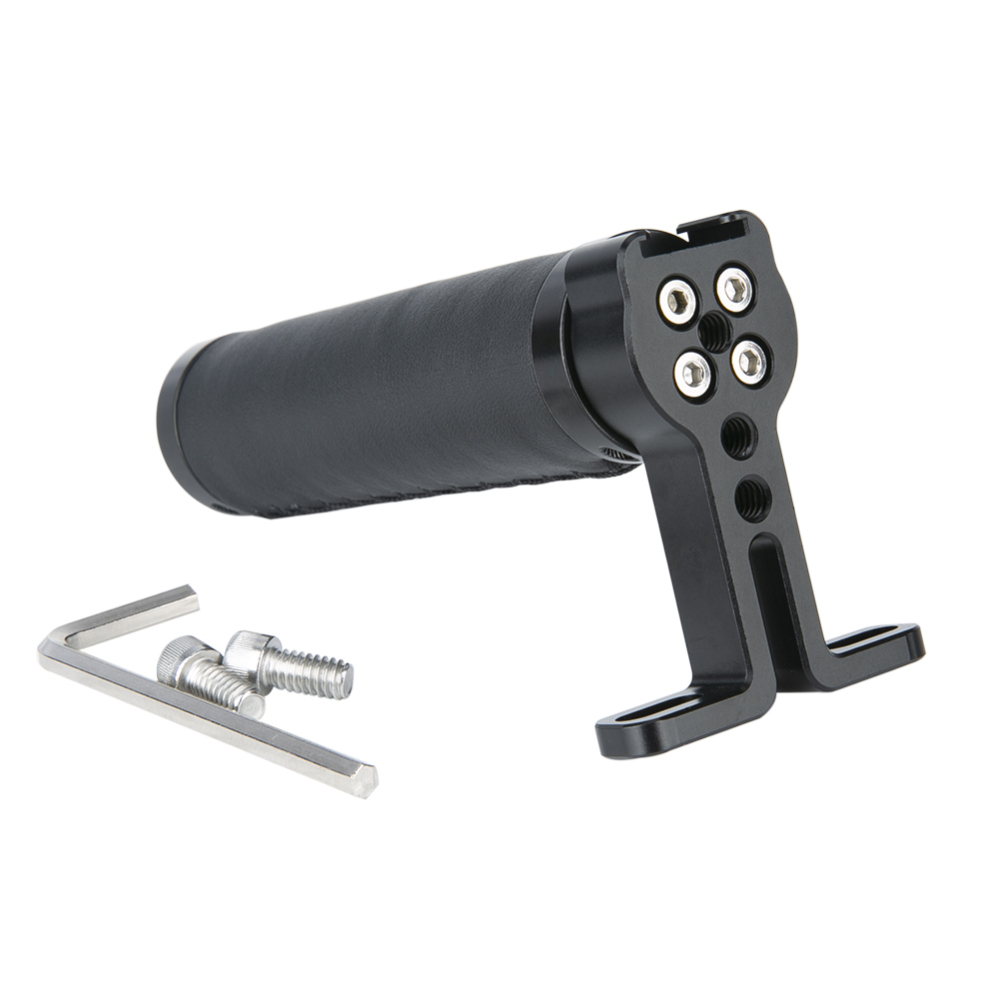 Niceyrig Leather Top Handle with Cold Shoe Mount