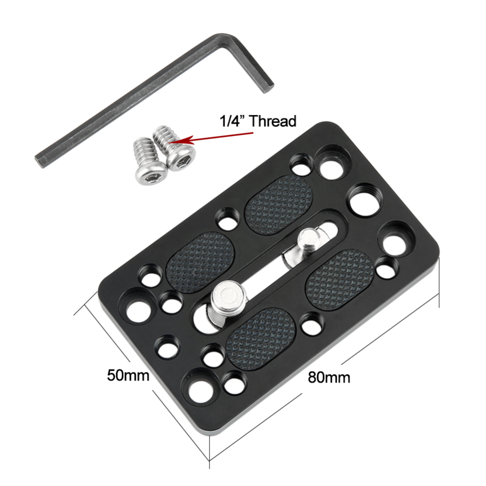 Niceyrig Quick Release Plate Video Switching Camera Easy Plate