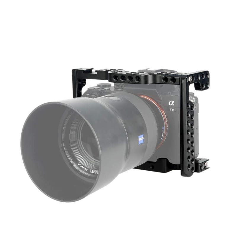 Niceyrig Camera Cage for Sony A9/A7MIII/A7RIII/A7RII/A7SII/ A7II/A7S/A7R/A7 DSLR Video Cage for Sony Camera Series