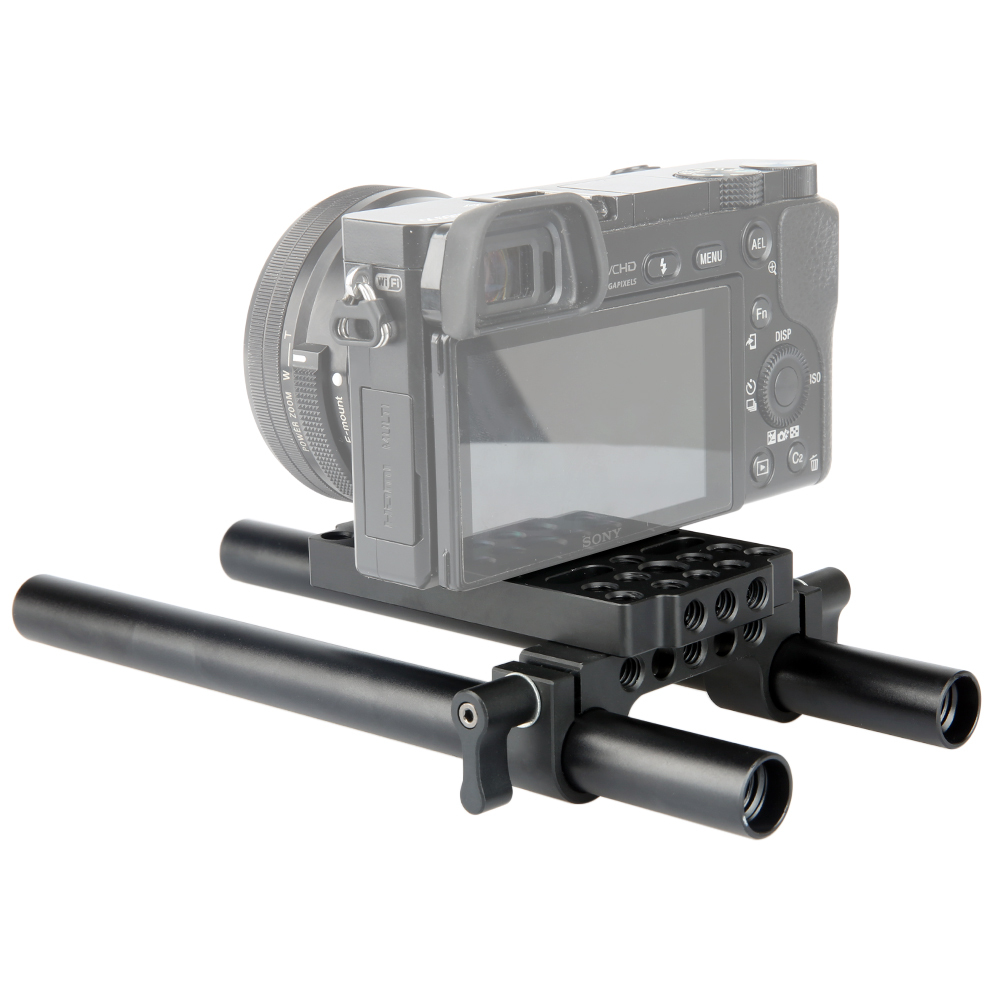 Niceyrig Cheese Easy Plate with 15mm rod clamp/8 inch rod