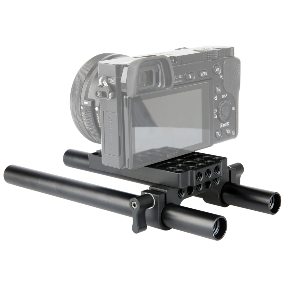 Niceyrig Cheese Easy Plate with 15mm rod clamp/8 inch rod