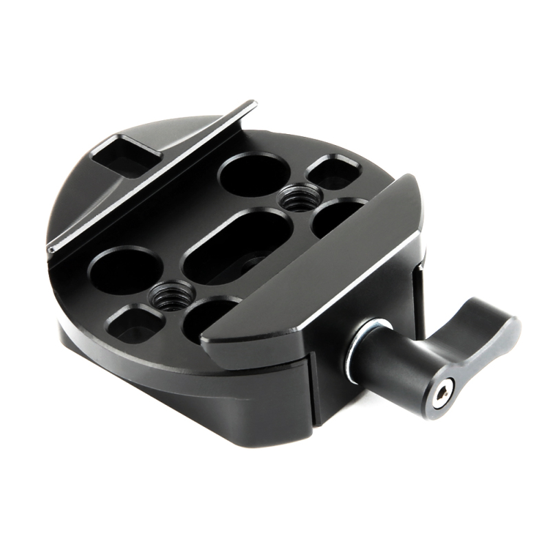 Niceyrig 1/4&quot; 3/8&quot; threaded holes QR Camera Mount for Ronin M MX Gimbal Stabilizer Tripod Video System