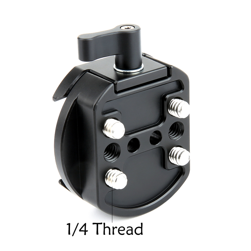 Niceyrig 1/4&quot; 3/8&quot; threaded holes QR Camera Mount for Ronin M MX Gimbal Stabilizer Tripod Video System