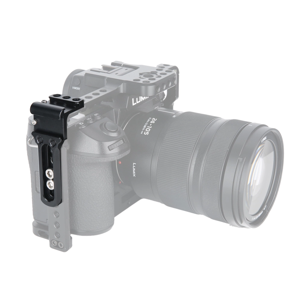 NICEYRIG NATO Rail To Cold Shoe Mount Adapter - For Microphone, Light On Camera Cages