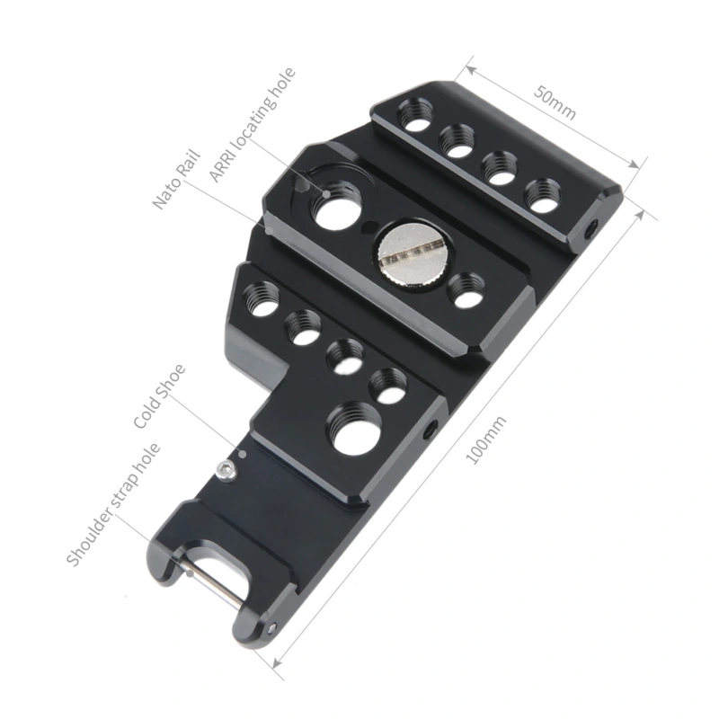 Niceyrig Multifunctional Top Plate for BMPCC 4K&6K Camera