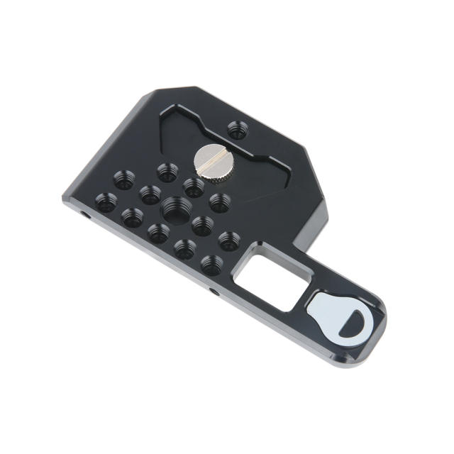 Niceyrig Bottom Plate for BMPCC 4K&amp;6K Camera with Lens Mount Adapter Support
