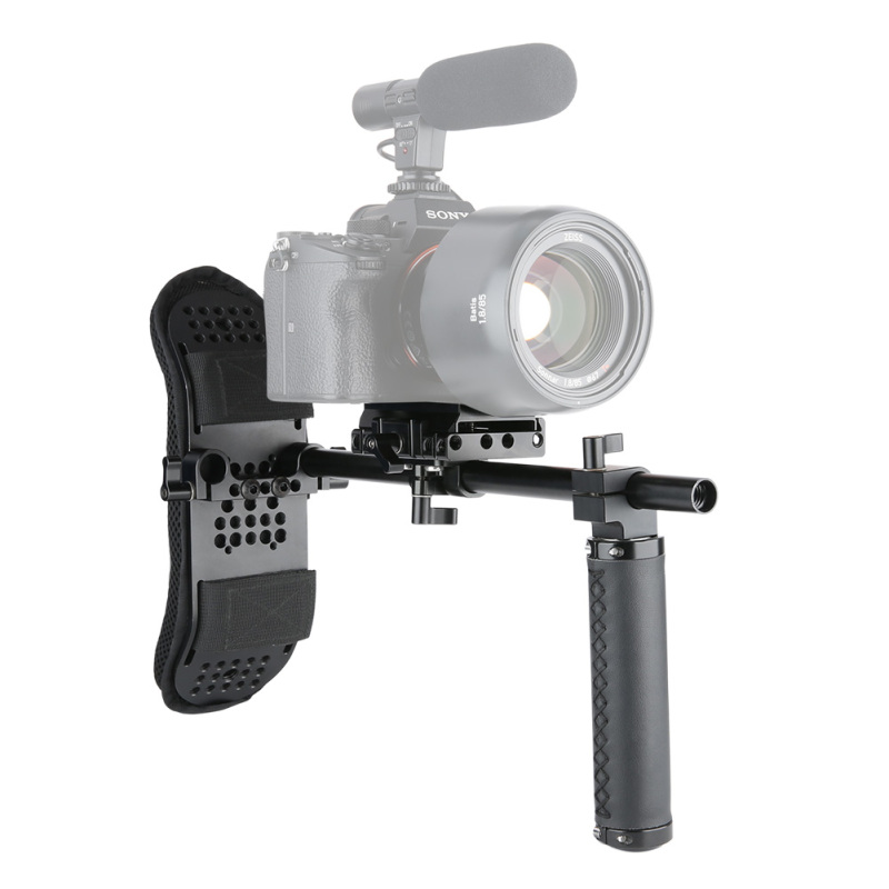 Niceyrig One Hand Grip Chest Stabilizer Support System for DSLR Cameras &amp; Mirrorless Cameras