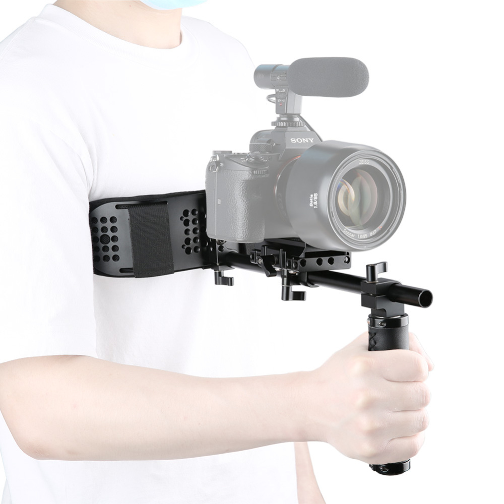 Niceyrig One Hand Grip Chest Stabilizer Support System for DSLR Cameras & Mirrorless Cameras