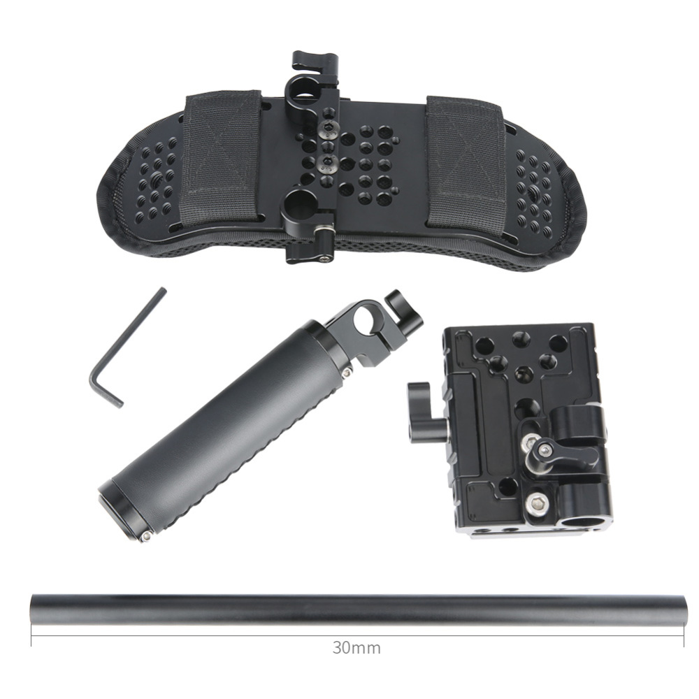 Niceyrig One Hand Grip Chest Stabilizer Support System for DSLR Cameras & Mirrorless Cameras
