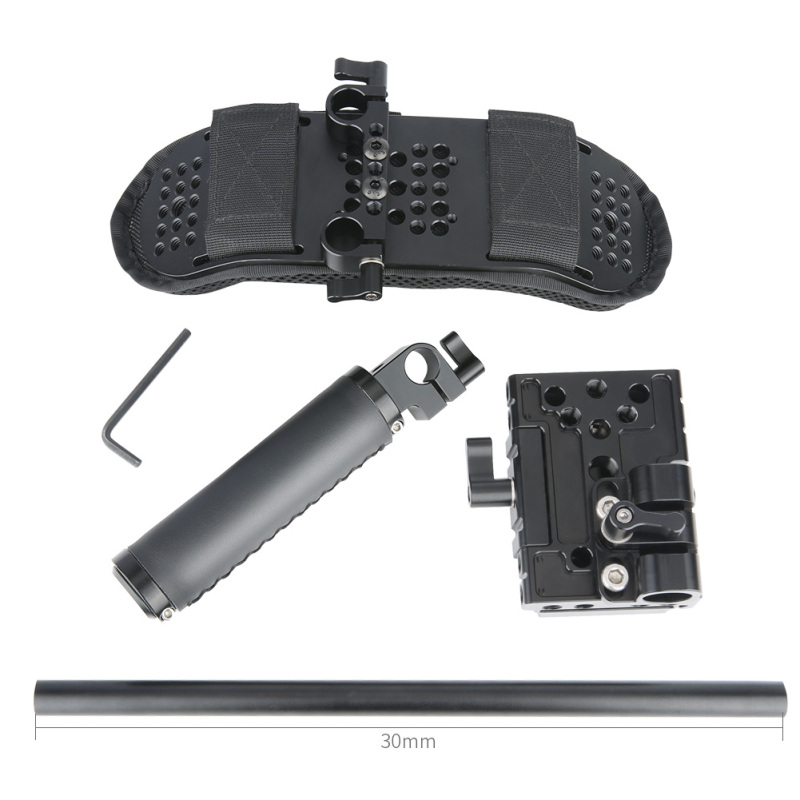 Niceyrig One Hand Grip Chest Stabilizer Support System for DSLR Cameras &amp; Mirrorless Cameras