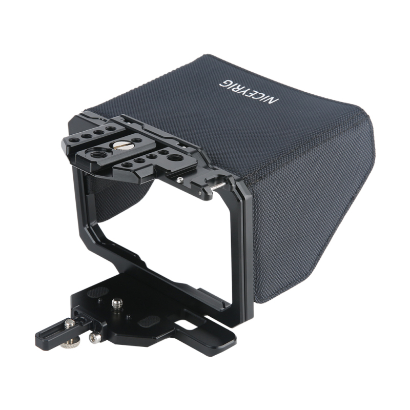 Niceyrig Lightweight Cage Kit with Sunhood for BMPCC 4K&6K Camera