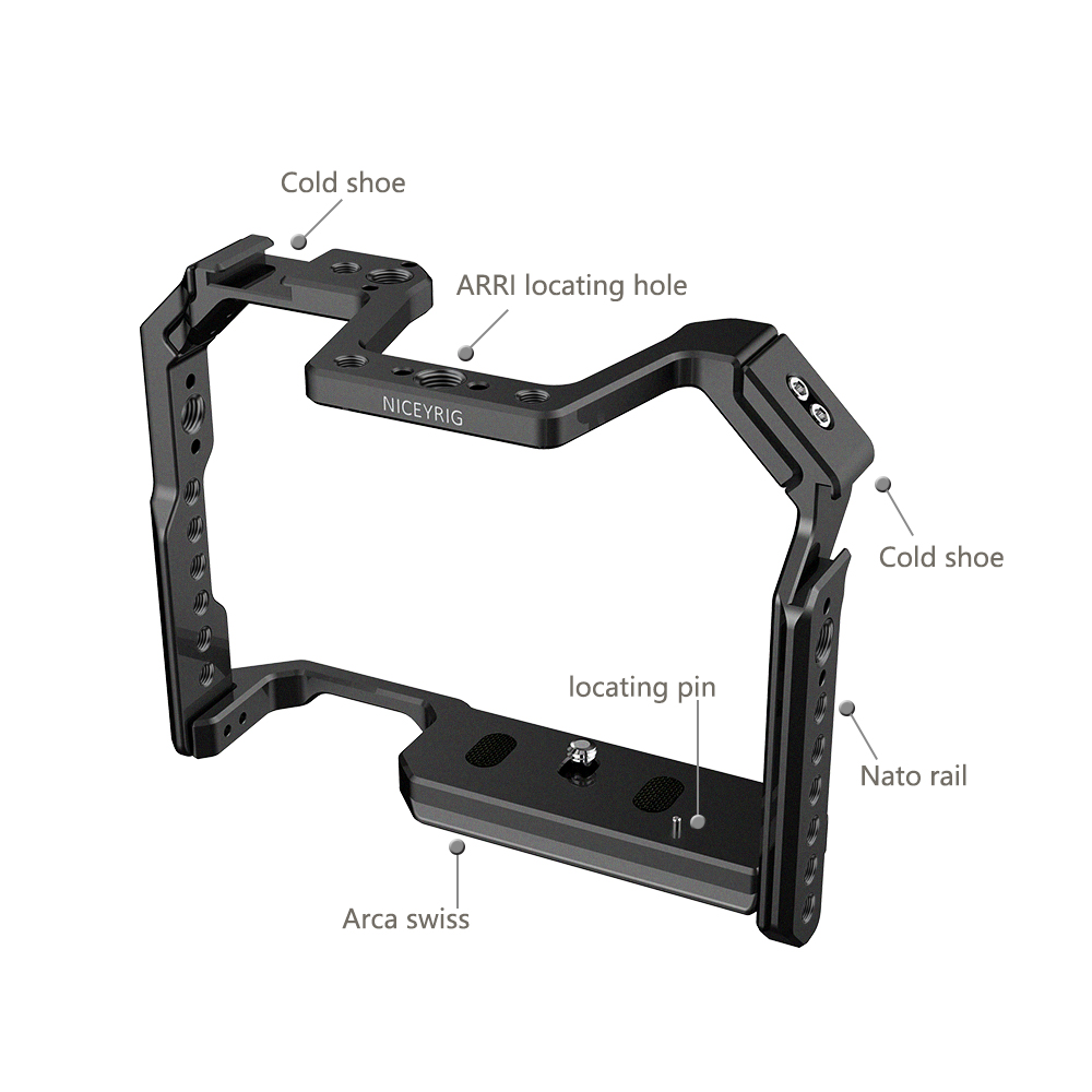 Niceyrig Camera Cage for Canon 90D/80D