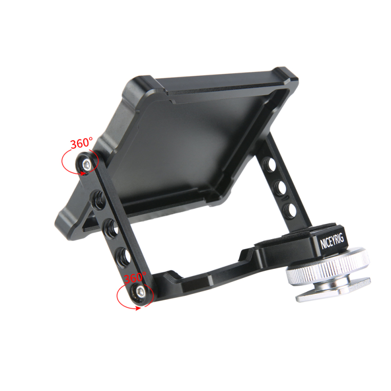 Niceyrig DSLR Camera Foldable Selfie Vlog Filmmaking Flip Screen Mirror for Sony A7RIV A7 RIII A7M3 A9 Fuji XT-3 XT-2 Panasonic Lumix S1 S1R Canon 5D