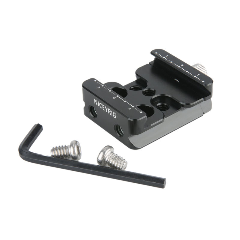 Niceyrig Arca Quick Release Clamp for Ronin S/Zhiyun Weebill/Crane/MOZA Stabilizer Gimbal