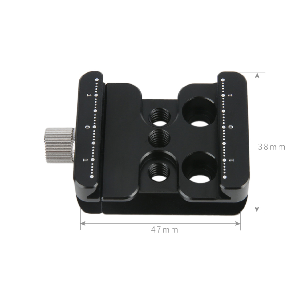 Niceyrig Arca Quick Release Clamp for Ronin S/Zhiyun Weebill/Crane/MOZA Stabilizer Gimbal