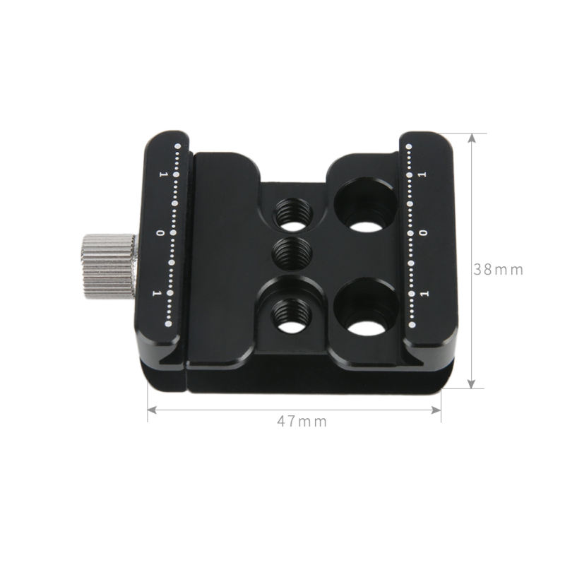 Niceyrig Arca Quick Release Clamp for Ronin S/Zhiyun Weebill/Crane/MOZA Stabilizer Gimbal