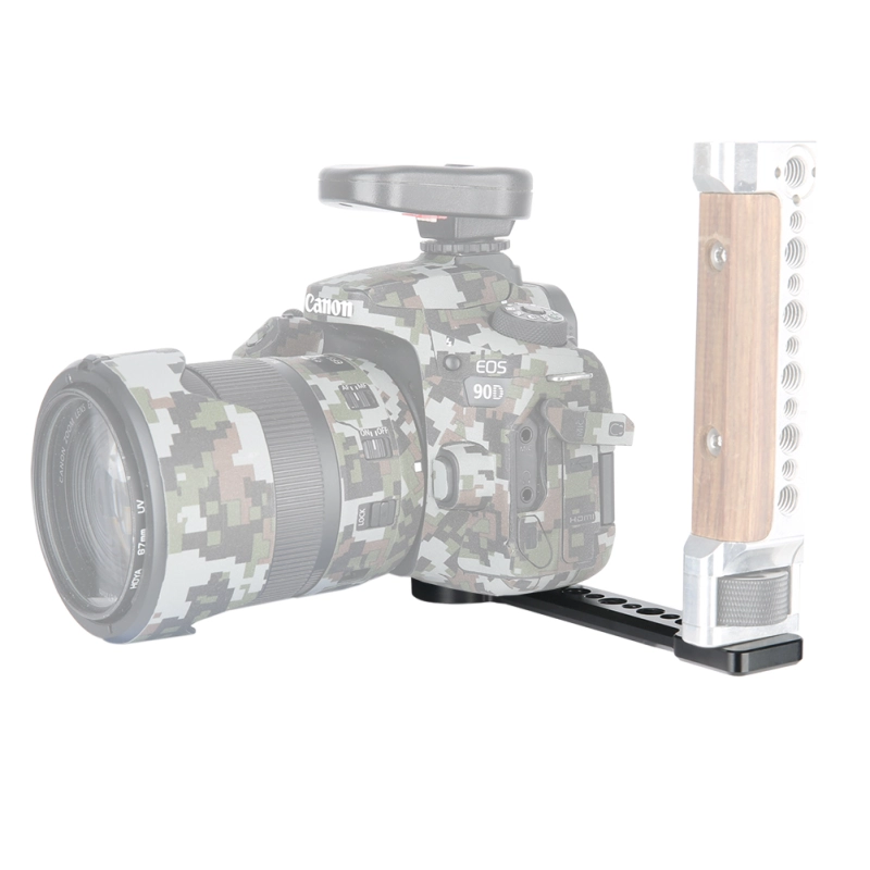 Niceyrig Side Extension Plate for DJI RS3/RS3 PRO/Ronin-S/Ronin-SC/Zhiyun Crane2/Crane V2/Zhiyun Weebill /MOZA Gimbal Stabilizer
