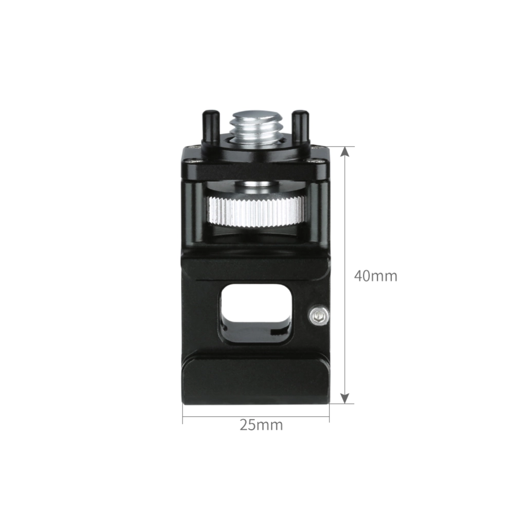 Quick Release Lock Clamp W/1/4 3/8 Thread For Arri Locating Hole Cold Shoe Camer