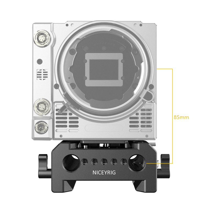 Niceyrig Universal Quick Release Base Plate Kit for Kinefinity Mavo/Mavo LF/Mavo 6k/TERRA 4K/TERRA 6K (Arri style)