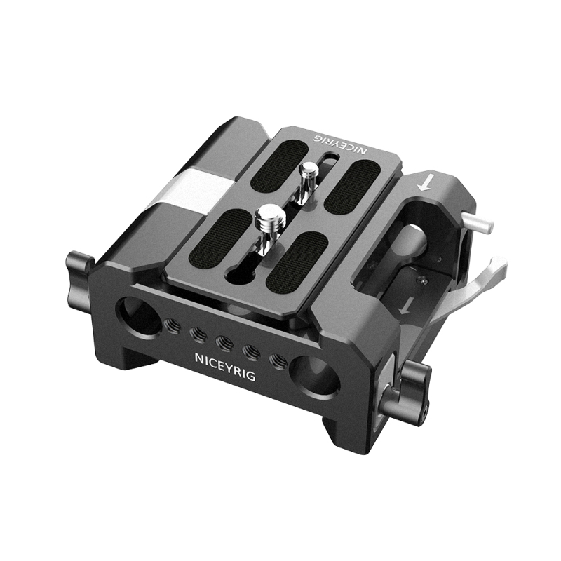 Niceyrig Universal Quick Release Base Plate Kit for Kinefinity Mavo/Mavo LF/Mavo 6k/TERRA 4K/TERRA 6K (Arri style)