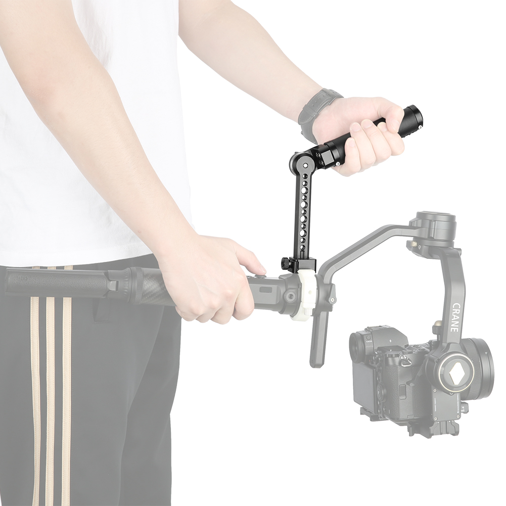 Niceyrig Side Handle with Nato Clamp for Handheld Stabilizer