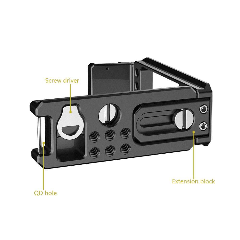 【実物】ARMS #54 LREO スローレバー・シースルーマウント Leofoto LPCO-01 L Plate for Canon R5 Mark II | Arca Compatible