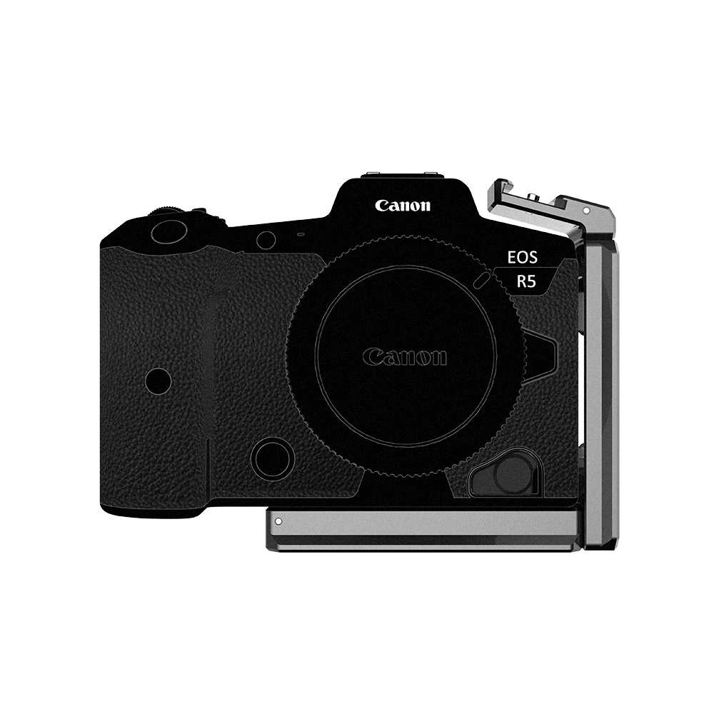 Niceyrig L-bracket for Canon EOS R5/R6 with Cold Shoe Mount