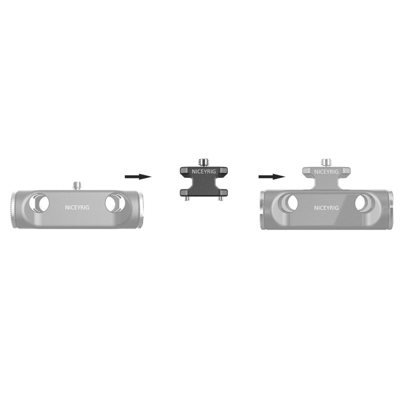 Niceyrig Dedicated Riser kit for Arri Rosette Base Plate