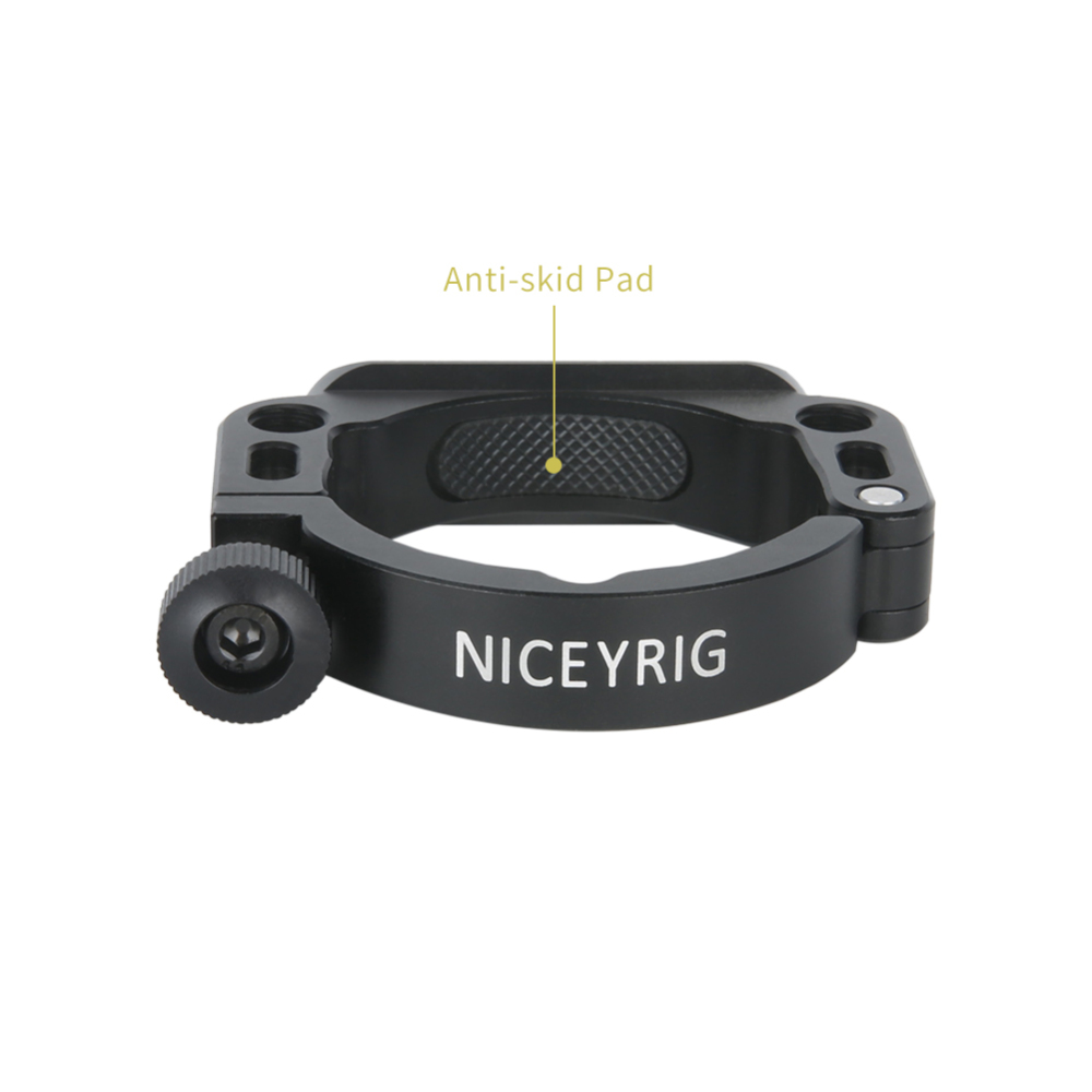 Niceyrig Dedicated Stabilizer Gimbal Clamp with Nato Rail for ZHIYUN CRANE 2S