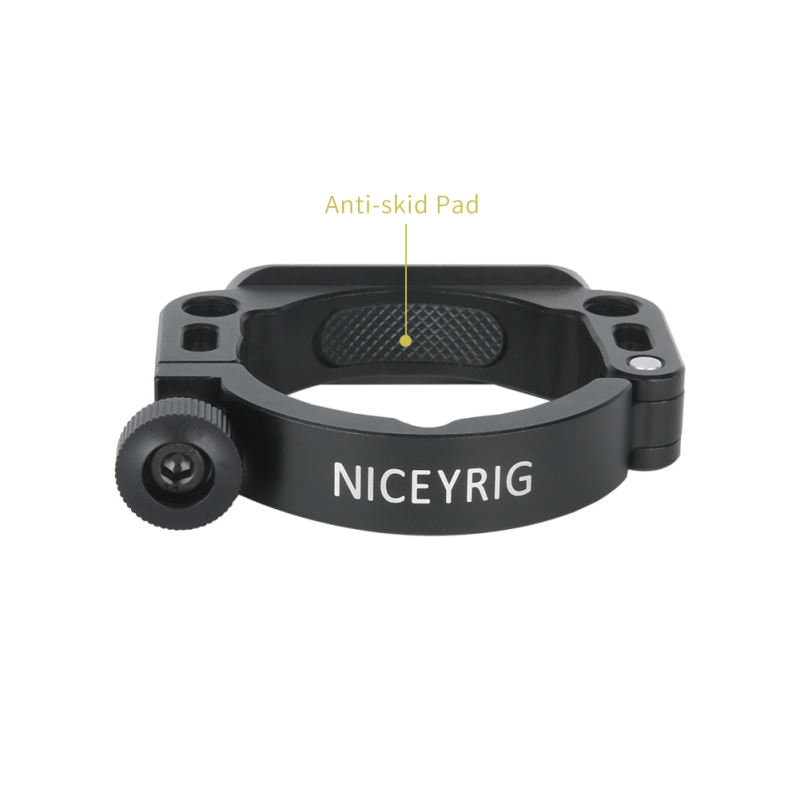 Niceyrig Dedicated Stabilizer Gimbal Clamp with Nato Rail for ZHIYUN CRANE 2S