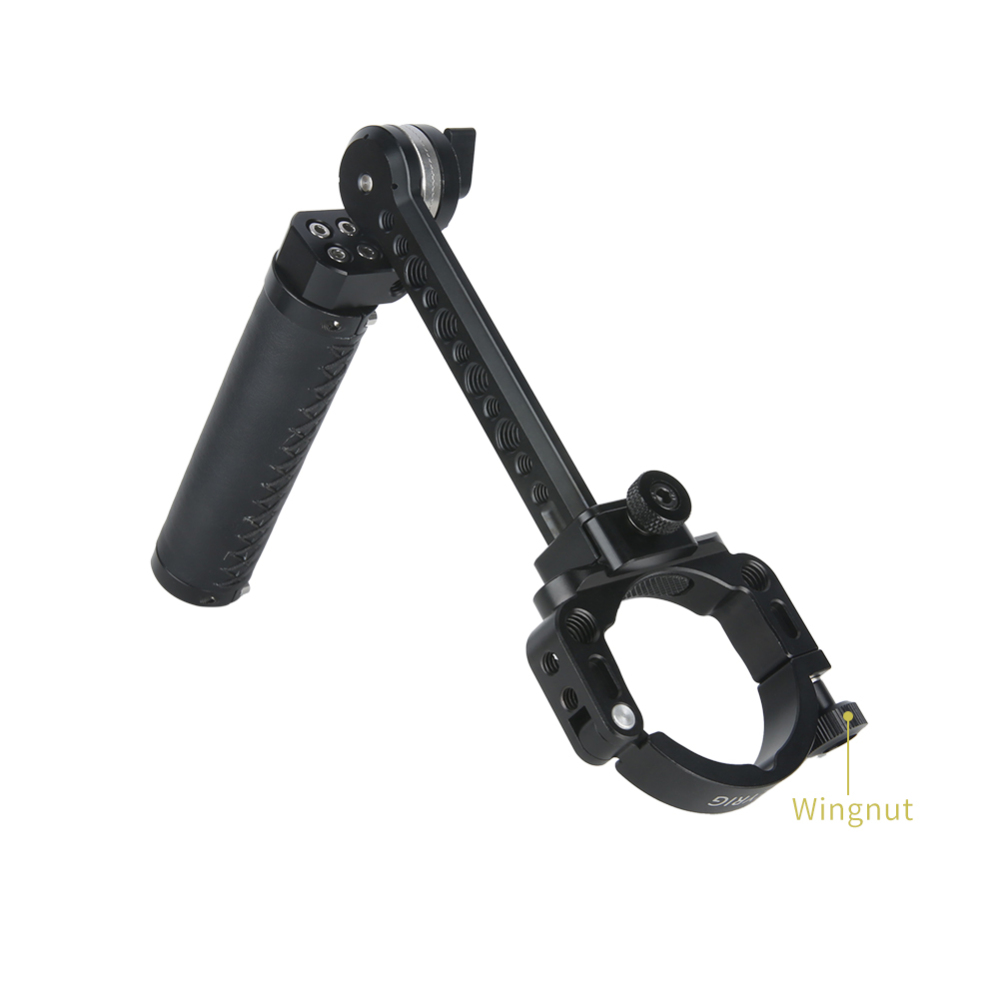 Niceyrig Dedicated Leather Side Handle for ZHIYUN CRANE 2S Handheld Stabilizer Gimbal