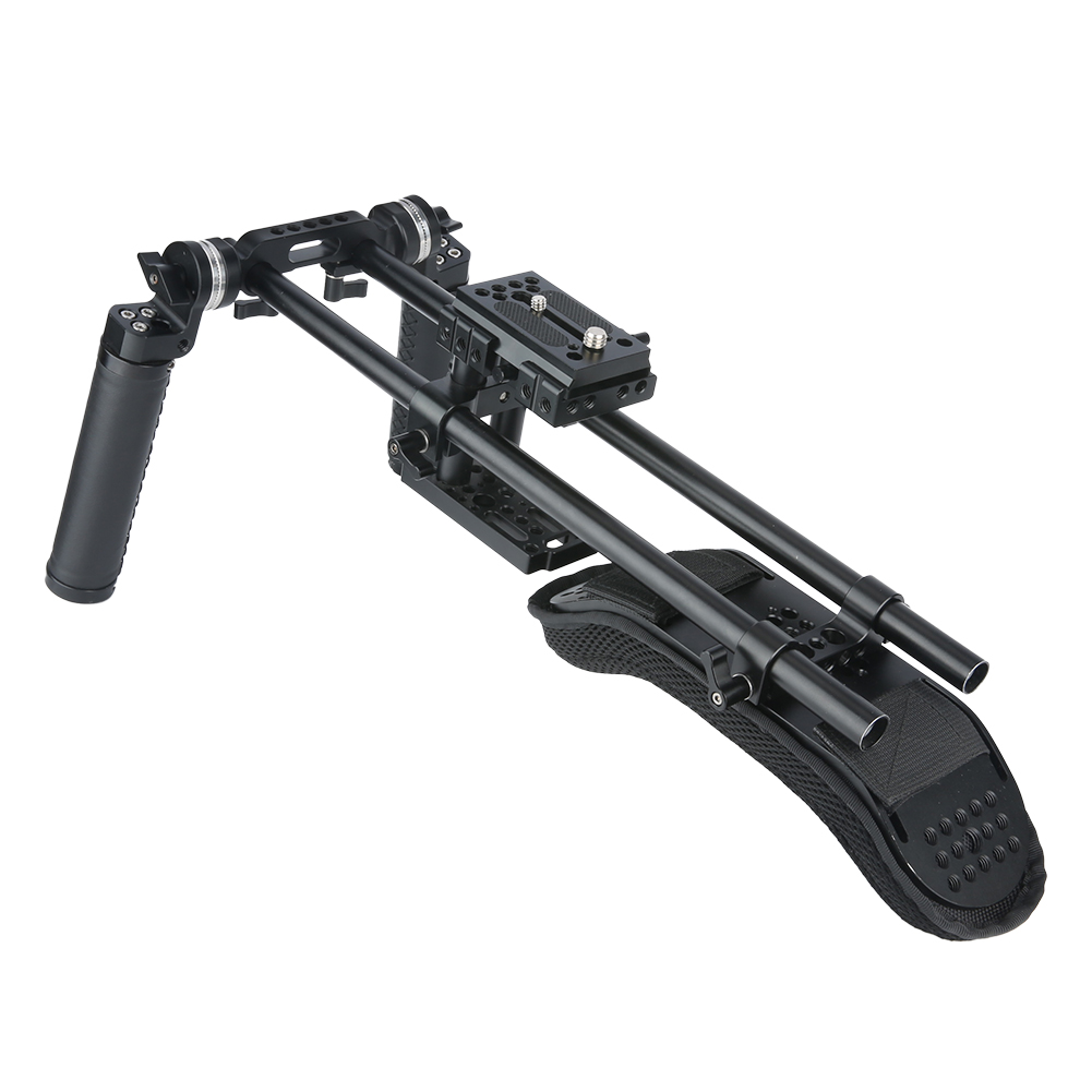 Niceyrig Universal Shoulder Pad Kit 15mm Rod Support System with