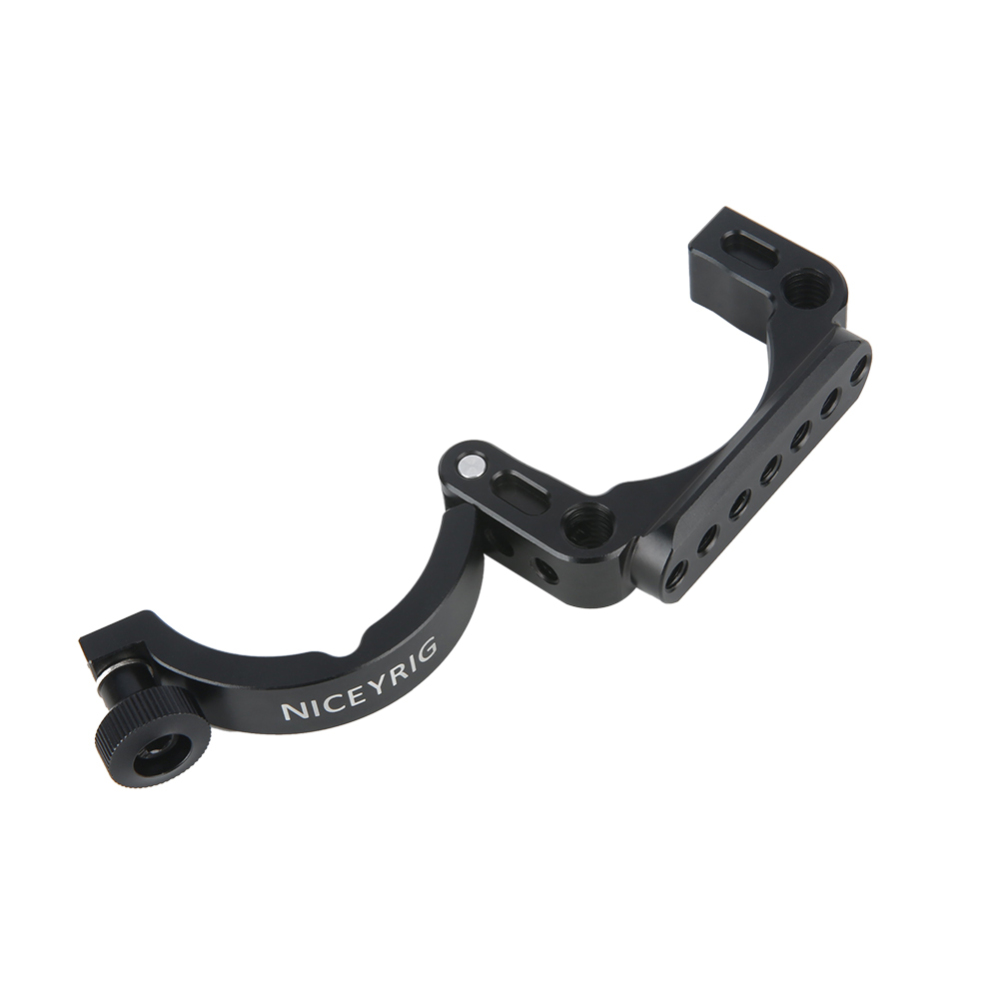 Niceyrig Dedicated Stabilizer Gimbal Clamp with Nato Rail for ZHIYUN CRANE 2S
