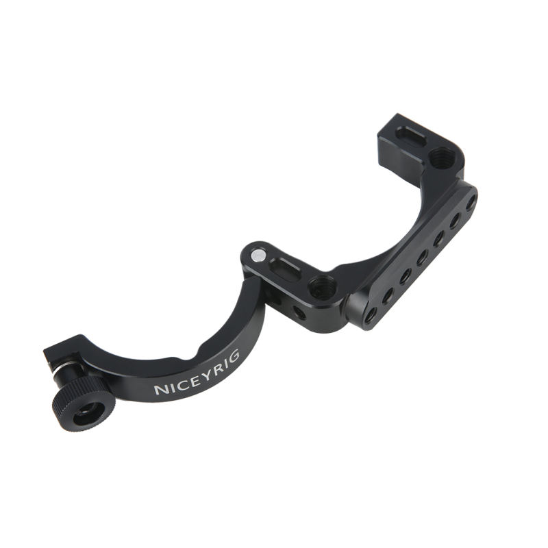 Niceyrig Dedicated Stabilizer Gimbal Clamp with Nato Rail for ZHIYUN CRANE 2S