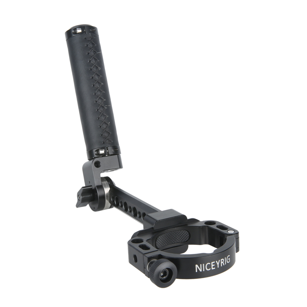 Niceyrig Dedicated Leather Side Handle for ZHIYUN CRANE 2S Handheld Stabilizer Gimbal