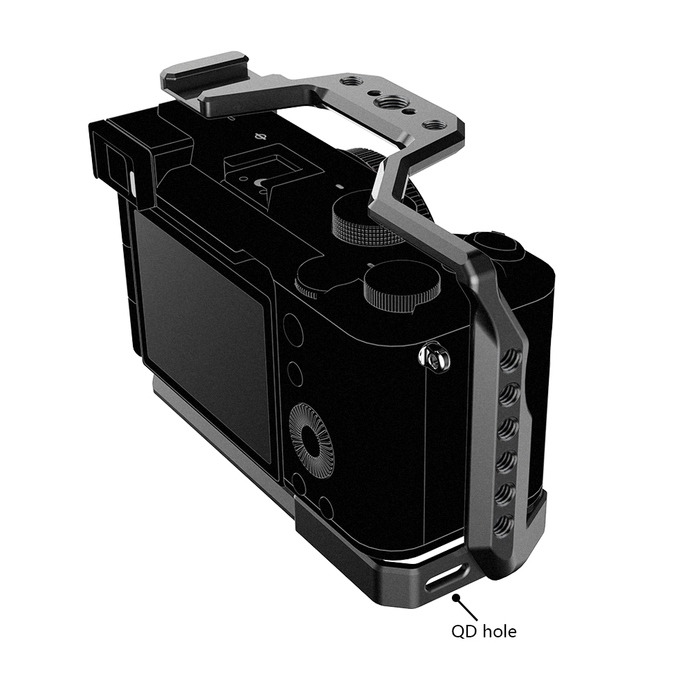 Niceyrig Camera Cage for Sony A7C/ILCE-7CM2/ILCE-7CR