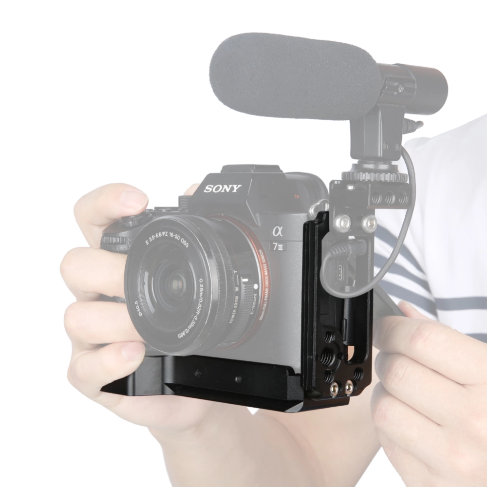 L-Bracket for Sony A7III A7RIII A7II A7RII A7SII and A9 Cameras