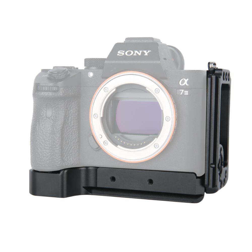 Niceyrig L Bracket for Sony A7RIII / A7III /A7RII/ A7SII/A7II/ A9 with Built-in Quick Release Plate