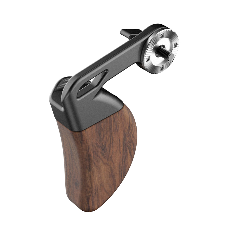 Niceyrig (Left) Wooden Side Handle with Arri Rosette Mount