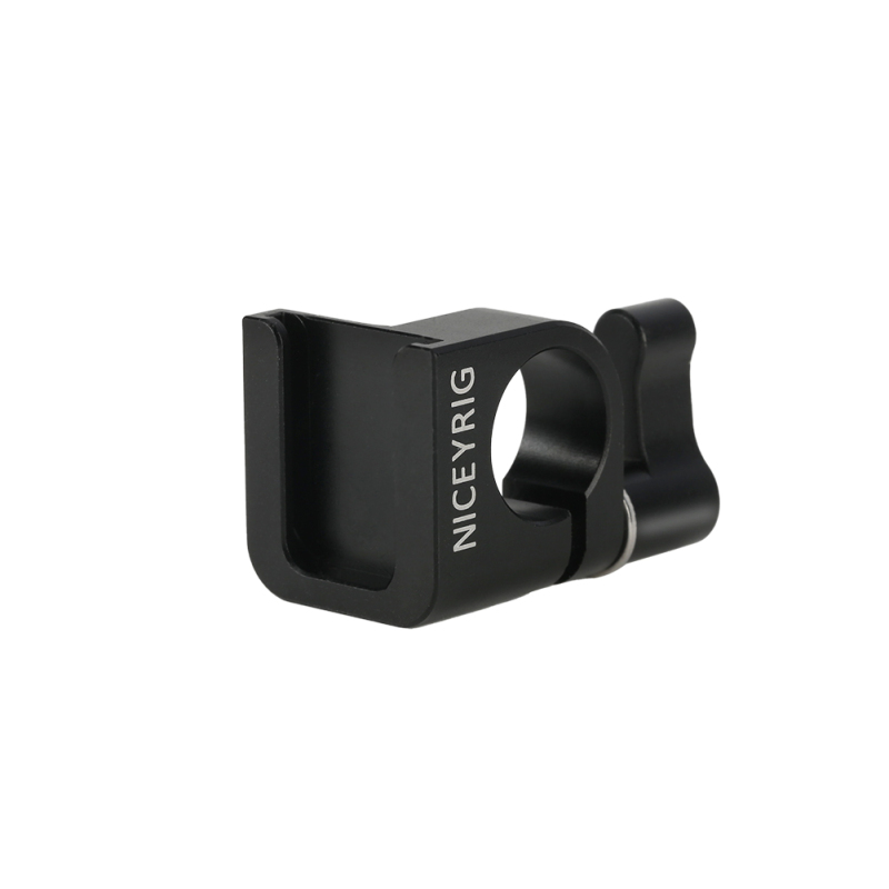 Niceyrig 15mm Rod Clamp with Cold Shoe Mount