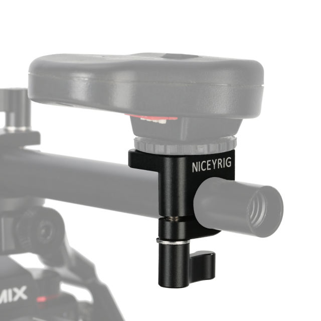 Niceyrig 15mm Rod Clamp with Cold Shoe Mount