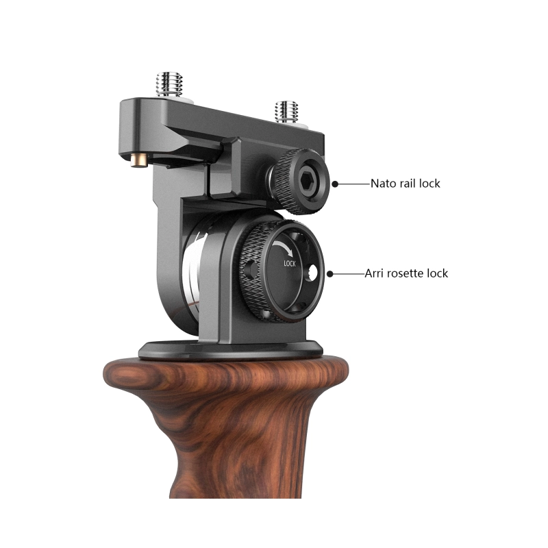 Niceyrig Universal Wooden Single handgrip