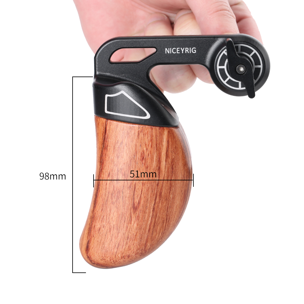 camvate木製ハンドルグリップwith ARRIロゼットマウント( Left Hand ) n5ksbvb Amazon.co.jp: SmallRig 木製ハンドルグリップ 右用ウッド