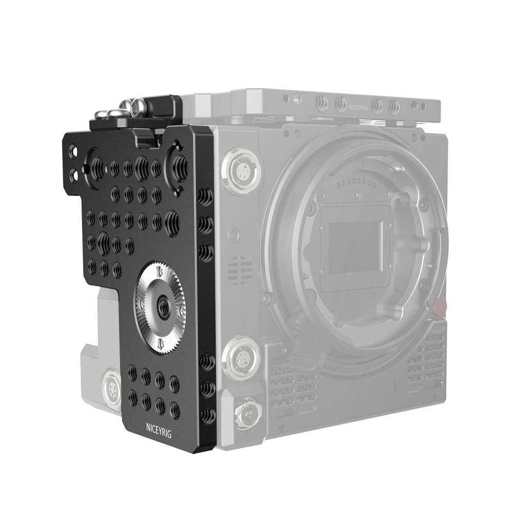 Niceyrig Side Plate (Right) for Kinefinity MAVO/Kinefinity MAVO-LF/Kinefinity MAVO 6K/Kinefinity TERRA 4K/Kinefinity TERRA 6K Cinema Camera