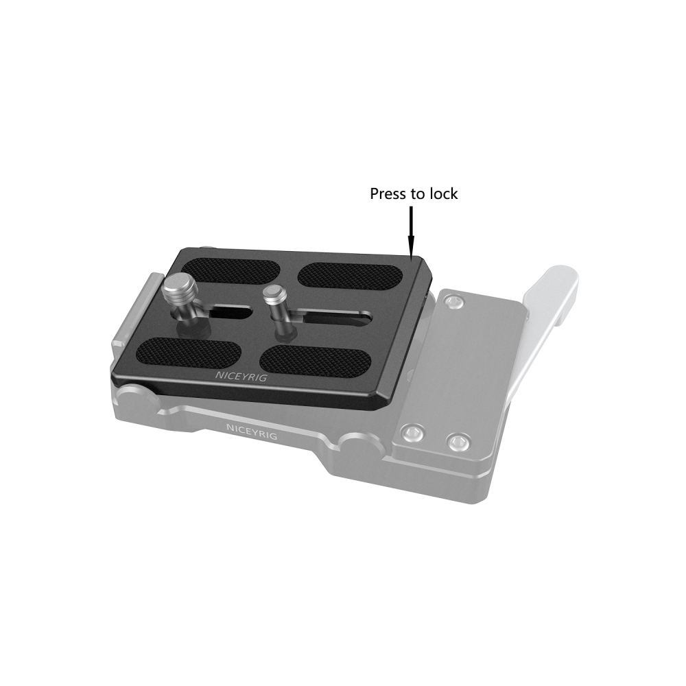 Niceyrig Dedicated QR Plate for (TERIS) V8L/V8T/V12L/V12T