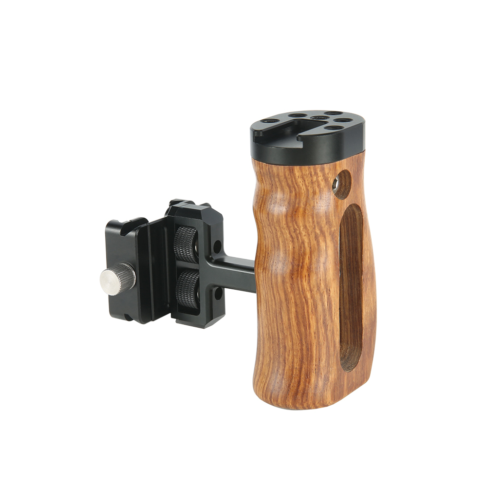 Niceyrig Wooden Side Handle with Arca Quick Release Clamp