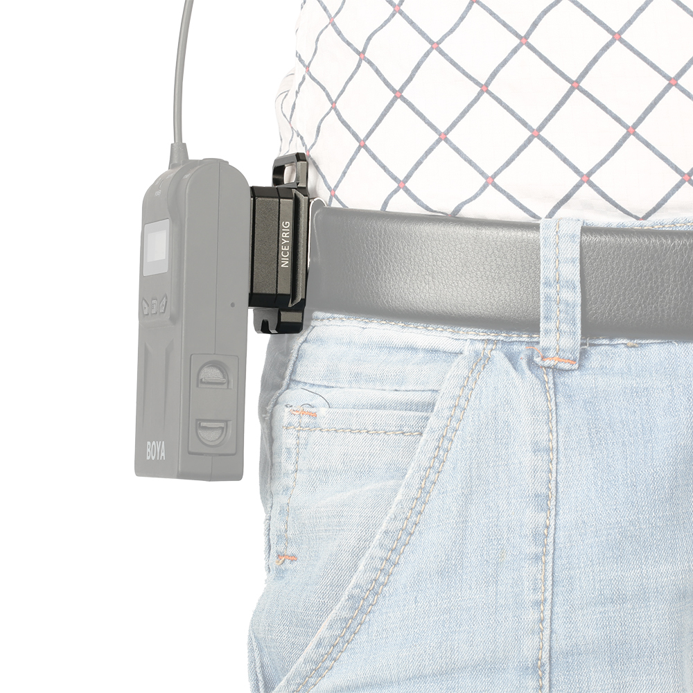 Niceyrig Universal Mini V-Mount Plate with Stainless Steel Buckle