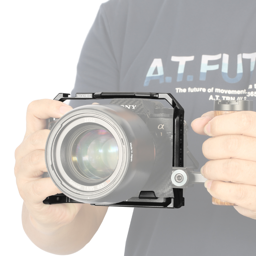 Niceyrig Camera Cage for Sony A1/A7RIV/A7RIII/A7MIII/A7SIII